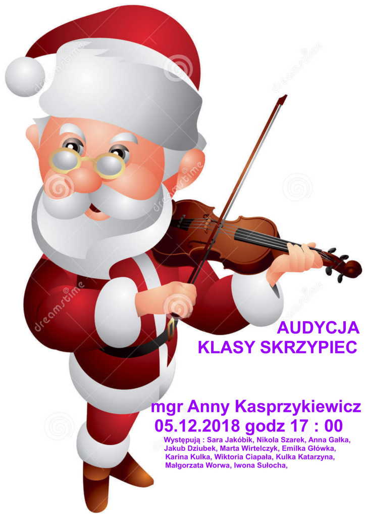 Plakat Audycja Skrzypcowa-1