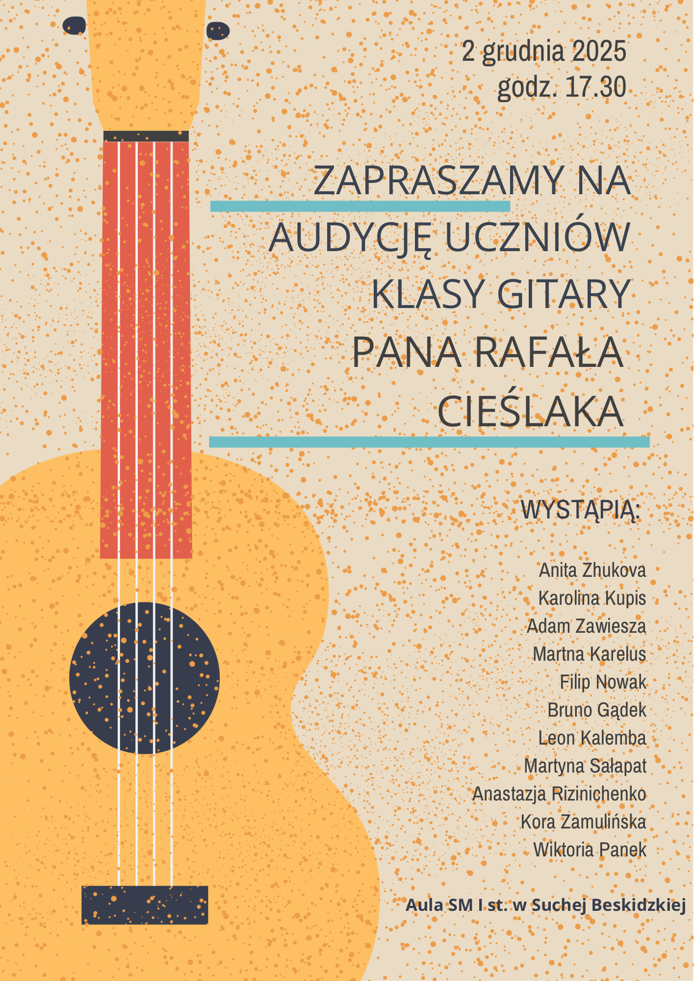 Audycja klasy p. Rafała Cieślaka